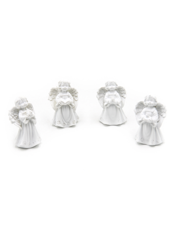 ANGYAL FEHÉR 4/480 7x5x3 cm 4 FÉLE