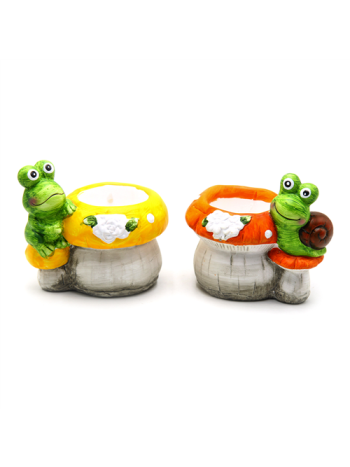 KASPÓ CSIGÁVAL- BÉKÁVAL 2/32 14x10-5x13 cm 2 FÉLE