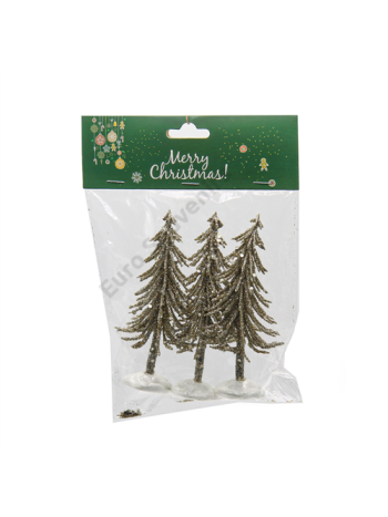 MŰFENYŐ 3 DB ARANY 1/100 4x11-5 cm