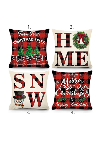 PÁRNAHUZAT KARÁCSONYI 10/300 44x44 cm 4 FÉLE