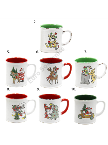 BÖGRE KARÁCSONYI 12/48 10x10-5 cm TÖBBFÉLE