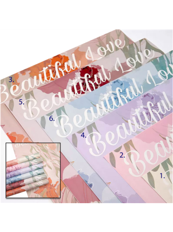 ZBIERACÍ PAPIER 20 DB 1/60 50x58 cm v 6 FAREBNOSTICH