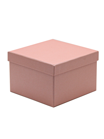 PAPÍRDOBOZ NÉGYZET 4/48 15x15x10 cm RÓZSASZÍN