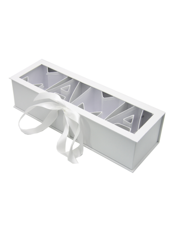 PAPÍRDOBOZ 1/16 44x14-5x10-5 cm FEHÉR