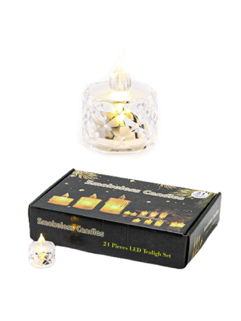 MÉCSES LEDES MELEG FÉNYŰ 24/960 4x5 cm