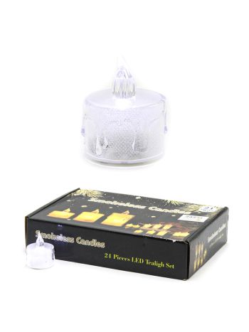 MÉCSES LEDES HIDEG FÉNYŰ 24/960 3-8x5 cm