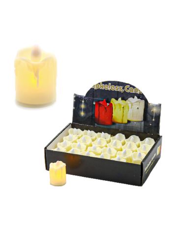 GYERTYA LEDES MELEG FÉNYŰ 24/960 3-8x6 cm