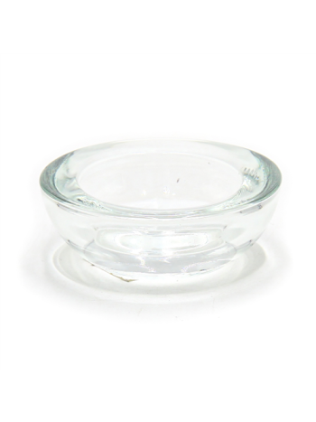 MÉCSESTARTÓ ÜVEG 1/120 7-7x3 cm