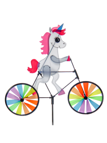 SZÉLFORGÓ BICAJOS UNIKORNIS 60/120 52x80 cm