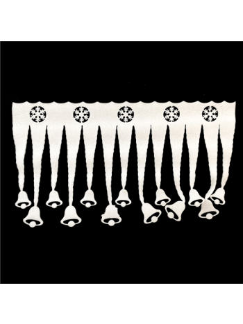 ABLAKDÍSZ 2 DB JÉGCSAP 1/200 57x30 cm