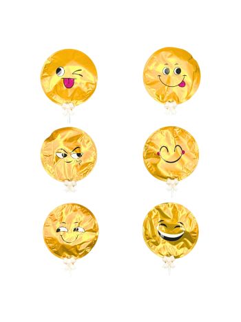 LUFI KEREK ÖNFELFÚJÓ 10/1200 15 cm 6 FÉLE SMILEY