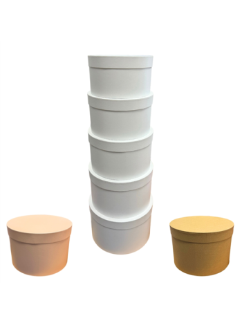 PAPÍRDOBOZ 5 DB 1/6 24x13-5;26x15;28x17;30x19-5;32x21 cm 3 SZÍNBEN