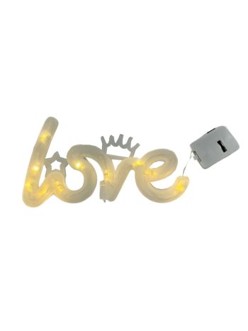 LEDES LOVE FELIRAT 50/600 10-5x6 cm 2 SZÍNBEN