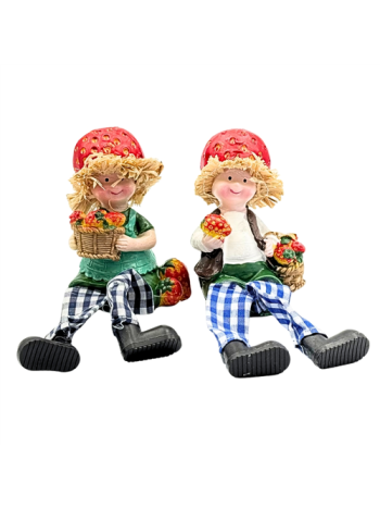 LÓGÓLÁBÚ FIGURA EPER 2/288 6x9-5x4-5 cm 2 FÉLE