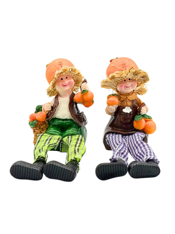 LÓGÓLÁBÚ FIGURA NARANCS 2/288 5-5x9-5x4-5 cm 2 FÉLE