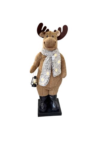 RÉNSZARVAS MOZGÓ-ZENÉLŐ 1/4 110 cm