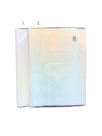 CSOMAGOLÓFÓLIA SZÍVES 20 DB 1/50 50x70 cm 2 FÉLE
