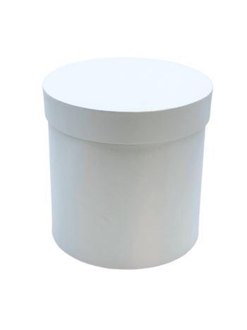 PAPÍRDOBOZ KEREK 4/64 14x14 cm FEHÉR