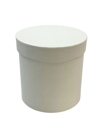PAPÍRDOBOZ KEREK 4/64 14x14 cm FEHÉR