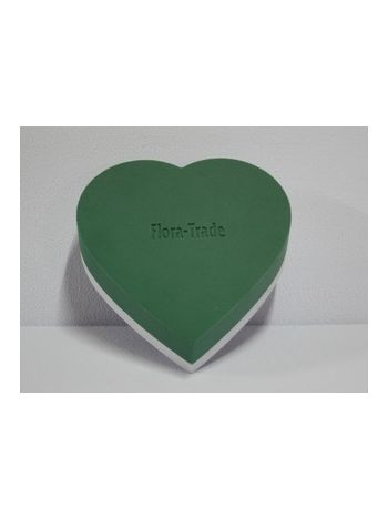 17 cm szív fa alapon  f114