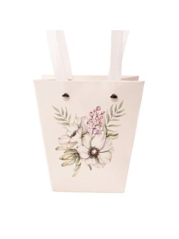 10db. mintás virág táska 12(h) x 8(sz) x 12.5(m) cm