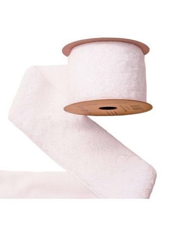 Szőrme szalag 63mm x 2.7m - Hófehér