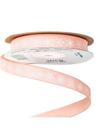 Hópelyhes ripsz szalag 12mm x 20m - Barack