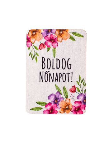 4ks. Šťastný deň žien! dekoratívna plaketa 7 x 5 cm