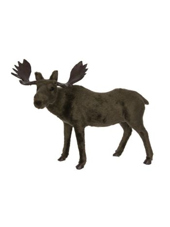 Stojan na losa- plastový- textilný- 25x11x19 cm- hnedý @