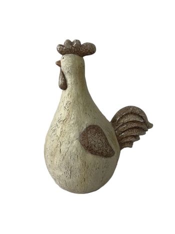 Kakas hosszúkás álló magnézia 24x16-5x34 cm bézs- barna