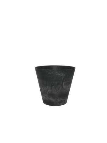 Kaspó kerámia 17x15cm sötét barna