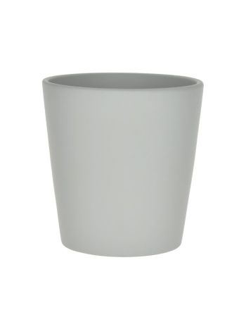 Kaspó Orchidea kerámia 11x11 cm szürke DD67872
