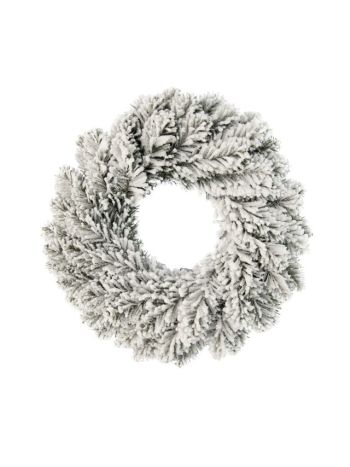 Koszorú havas- műanyag- 48 cm