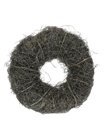 Koszorú vessző deres 40x12 cm barna