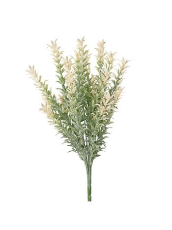 Dekor bokor- 7 ágú- 40cm magas - Világos zöld