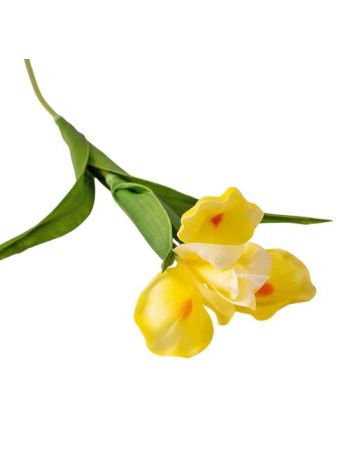 Real touch írisz szál- 58cm magas - Sárga