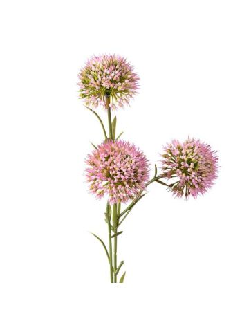 Dekorációs műnövény szál- 46cm magas - Rózsaszín