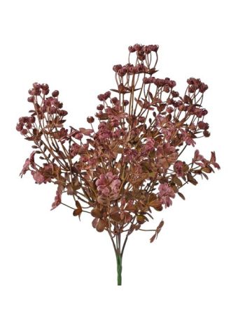 Műnövény bokor- 5 ágú- 35cm magas - Mély bordó