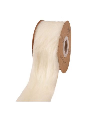 Long fur tape 63mm x 2.7m - Ecru