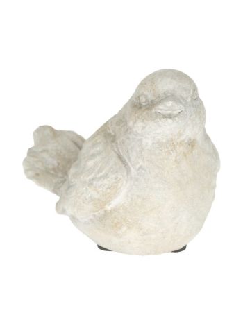 Madár cement 12-5x9x9-5 cm szürke