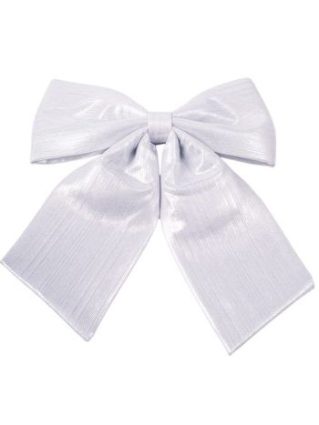 Fényes masni- 28 x 34cm - Ezüst