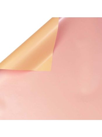 Fólia ív 58 x 58cm- 20db - Metál rózsaszín / Krém