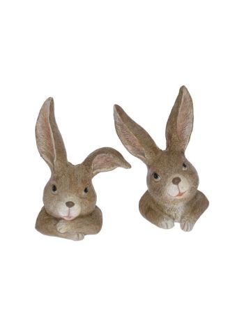 Nyúl poly 7x5-5x10cm bézs 2 féle DD63764