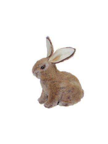 Nyúl textil 17x12x22 cm barna