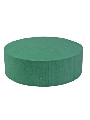 Cylinder DIY - vizes tűzőhab Ø22x7cm