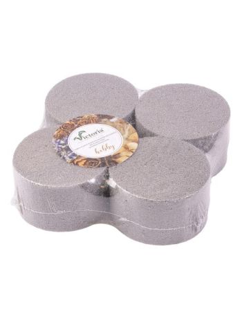 Cylinder- 4db.-os csomag  - száraz tűzőhab- Ø 8 x 5cm