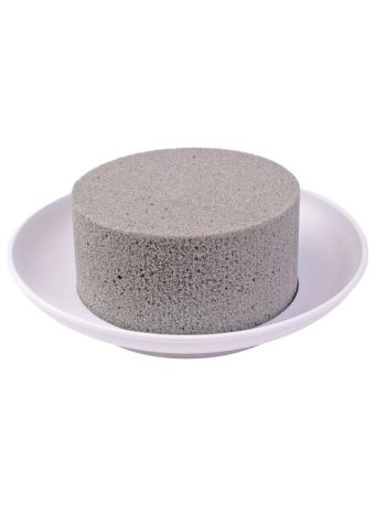 Ciotola midi DIY - száraz tűzőhab fehér tálkában- Ø 19 (Ø 12) x 6cm