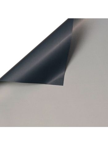 Kétszínű fólia ív 58cm x 58cm- 20db - Világos / Sötét acélkék