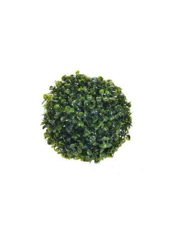 Selyemvirág Buxus gömb műanyag 27cm zöld