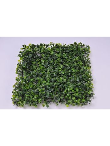 Selyemvirág Buxus kocka  25x25cm zöld DD38457